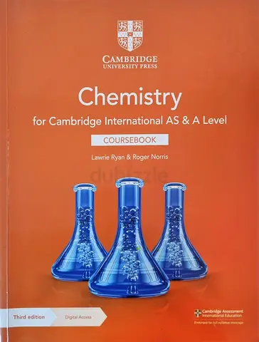 Chemistry AS & A LEVEL Cambridge international coursebook