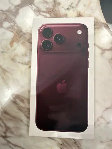 iPhone 18 pro max burgundy 256 GB (boxed) - Unopened