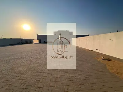 ### Yard for Rent in Al Sajaa | 11,000 sq. ft. | Fully Paved (Interlock) | 110 kW Electricity