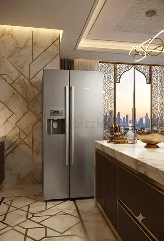 Bosch Side-by-Side Refrigerator – Large Capacity Fridge Freezer | Good Condition