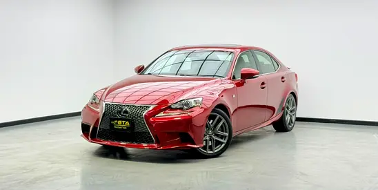 2014 Lexus IS-350 F Sport, Service History, Fully Loaded, Excellent Condition, GCC