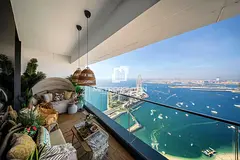 Ain and Palm Dubai View I Furnished | High Floor