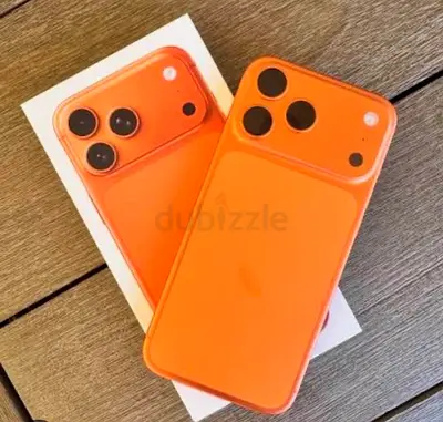Orange iPhone (brand new) with sealed box