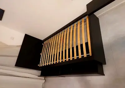 Ikea single size bed with mattress
