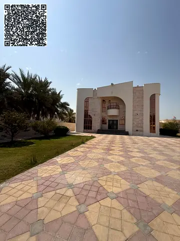 Spacious 6-Bedroom Villa with Hall, Majlis, Maid Room & Private Parking | Prime Location in al jurf 2 ajman | Rent AED 130,000 (4 Payments) / AED 130k
