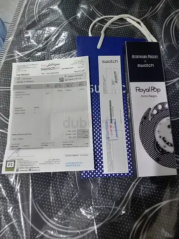 Ap swatch royel pop, Ocho negro.