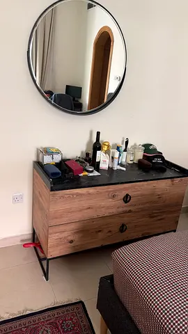 Dressing Table and Mirror Set