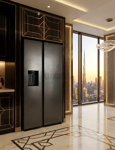 Samsung Latest Model Side-by-Side Refrigerator – Water Dispenser & Ice Maker