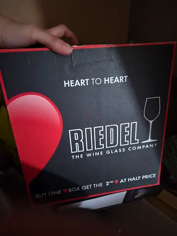 Heart To Heart Reidel - Crystal (Lead free) Oaked Chardonnay Pair