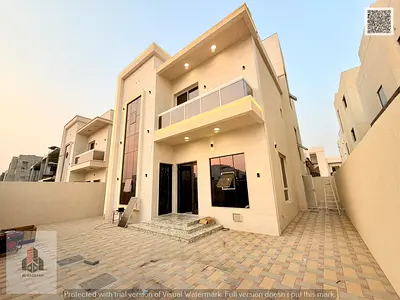 Luxury 5-bedroom villa in a prime location in Al Helio 2 – registration fees included.