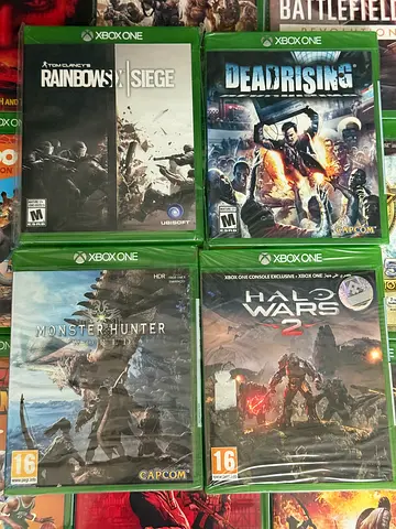 4 Xbox Games cheap New