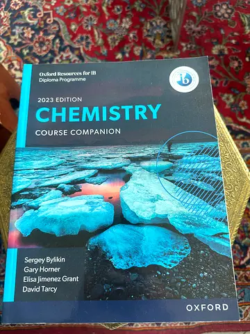Oxford IB Chemistry Course Companion (2023 Edition)