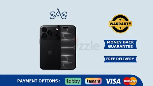 Iphone 18 Pro Max | 256GB | Black | Brand New | Delivery | Warranty | TDRA