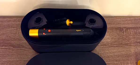Dyson Airwrap Multi-Styler and Dryer in Black and Gold with Case