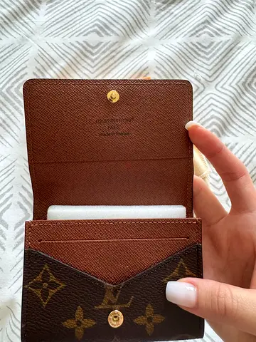 Louis Vuitton Monogram Small Card Wallet - Brown