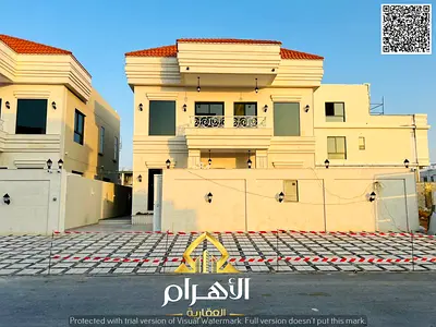 فرصة مميزة في الزاهيه| بالقرب من السفير مول ومقابل حديقه | بدفعه ١٠ % وقسط شهري 6000 درهم بتصميم كلاسيك مميز وموقع مميز علي محمد بن زايد