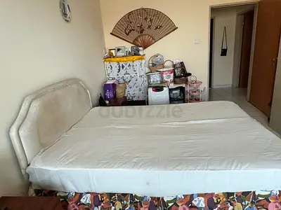 Distress sale Queen size bed, real orthopedic mattress and headboard,  strong and very comfortable .