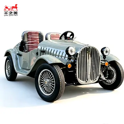 Megawheels Vintage Classic Retro 2 seater golf car 72 v 2000 watts