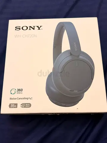 Sony WH-CH720 Noise Cancelling Wireless Headphones Bluetooth Over The Ear With Mic For Phone Call Bl