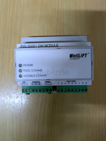 WellLIFT PWL-S0001 DIN Modbus Module - Used, Working