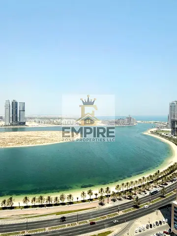 Elegant Bright 1BHK/ spacious hall/ chiller Free/full sea view/Balcony