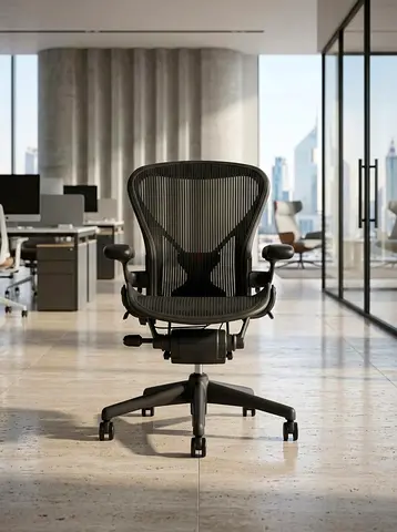 Used Herman Miller Aeron size B in good condition