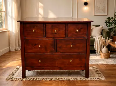 Pottery Barn Dresser with six Drawers