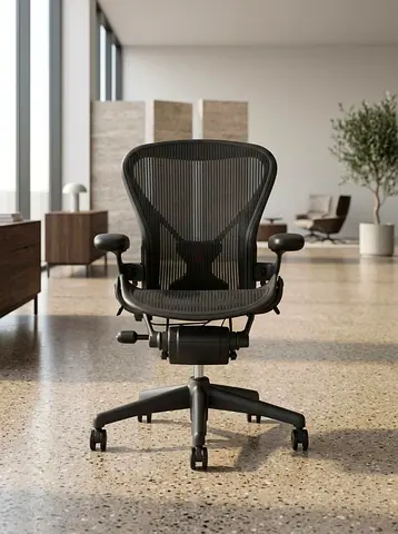 used Herman Miller Aeron Size B in good condition
