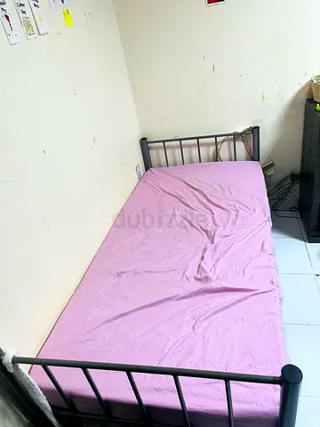Single bed frame & bed