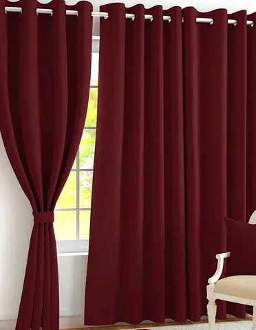 Maroon shade curtains for sale