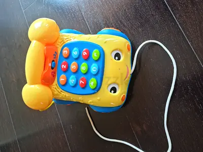 Telephone with music and interactive sounds