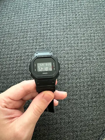 G-Shock - Men's Digital Black Watch DW-5600BBN