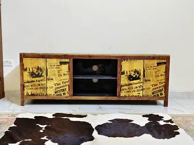 Marina Home solid wood tv table
