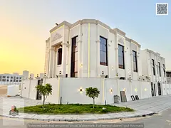 Corner villa for sale—registration and ownership fees included. Features two floors plus a roof te