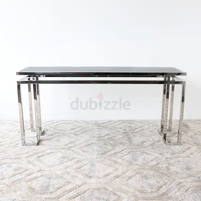Casa Padrino luxury console with glass top