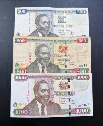 2010 Kenya Banknotes