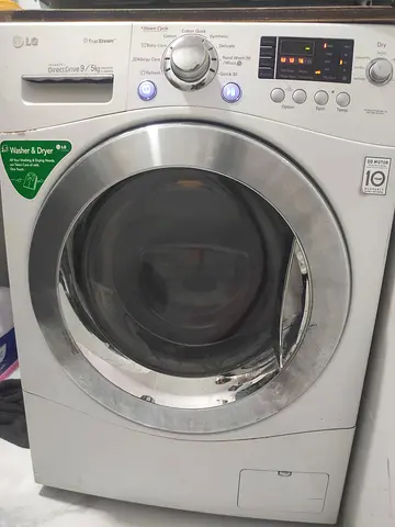 LG Front Load Washing Machine 9 kg — Good Working Condition