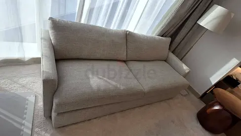 Crate&barrel lounge deep sofa
