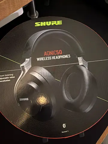 Shure AONIC 50 Wireless Noise-Cancelling Headphones - Excellent Condition