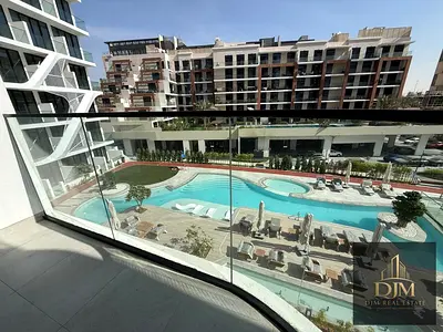 Pool view | Modern Studio | Unfurnished | For Sale
