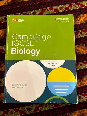 Cambridge IGCSE Biology Student's Book (Lam Peng Kwan, Eric Lamm Y K) - Good Condition