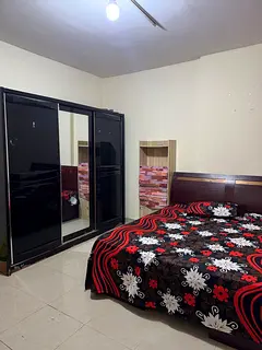 Furnished Family Room for Rent at Mussafah Shabia11 Near Etihad Railway on 16th onwards Rent 2000