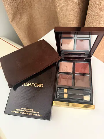 Tom Ford Eye Color Quad 03 Body Heat - Brown Neutral Shades (with box and pouch)