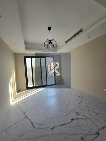 Modern Villa for Annual Rent in Al Hoshi – Sharjah Prime Location – First Row on Service Road – Maliha Road Second Occupant – 3 Floors – Modern Design