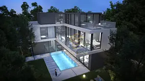 ready after 1 month-corner-private pool &elevator.