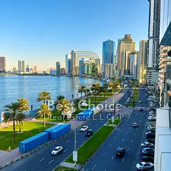 Annual Office for Rent in Al Majaz 3 – Sharjah, located in a prime location within a very prestigi