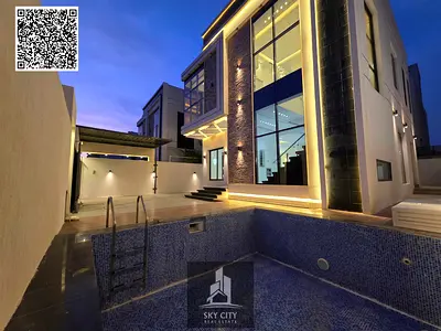 Two-story, 3-bedroom villa with a swimming pool for sale behind Al-Hamidiyah Park—an exceptional deal.