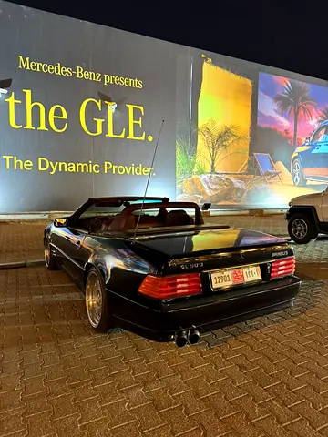 1990 Mercedes-Benz SL 500 Japanese Specs original brabus kit