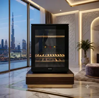 Miele KWT 6321 UG Built-In Wine Fridge – 46 Bottles | Dual Temperature Zone | AED 5,500