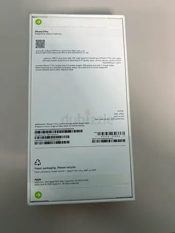 Sealed Apple 17 Pro iPhone (brand new)